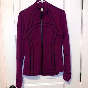 Lululemon Size 10 Magenta Jacket